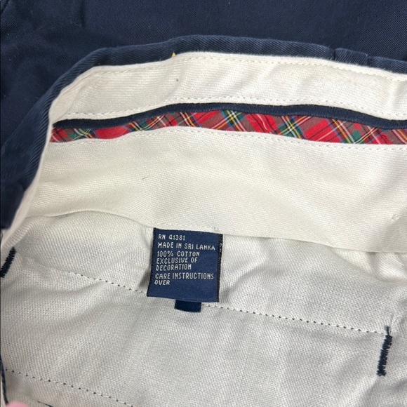 Polo by Ralph Lauren Blue Flat Front Shorts - Picture 5 of 5